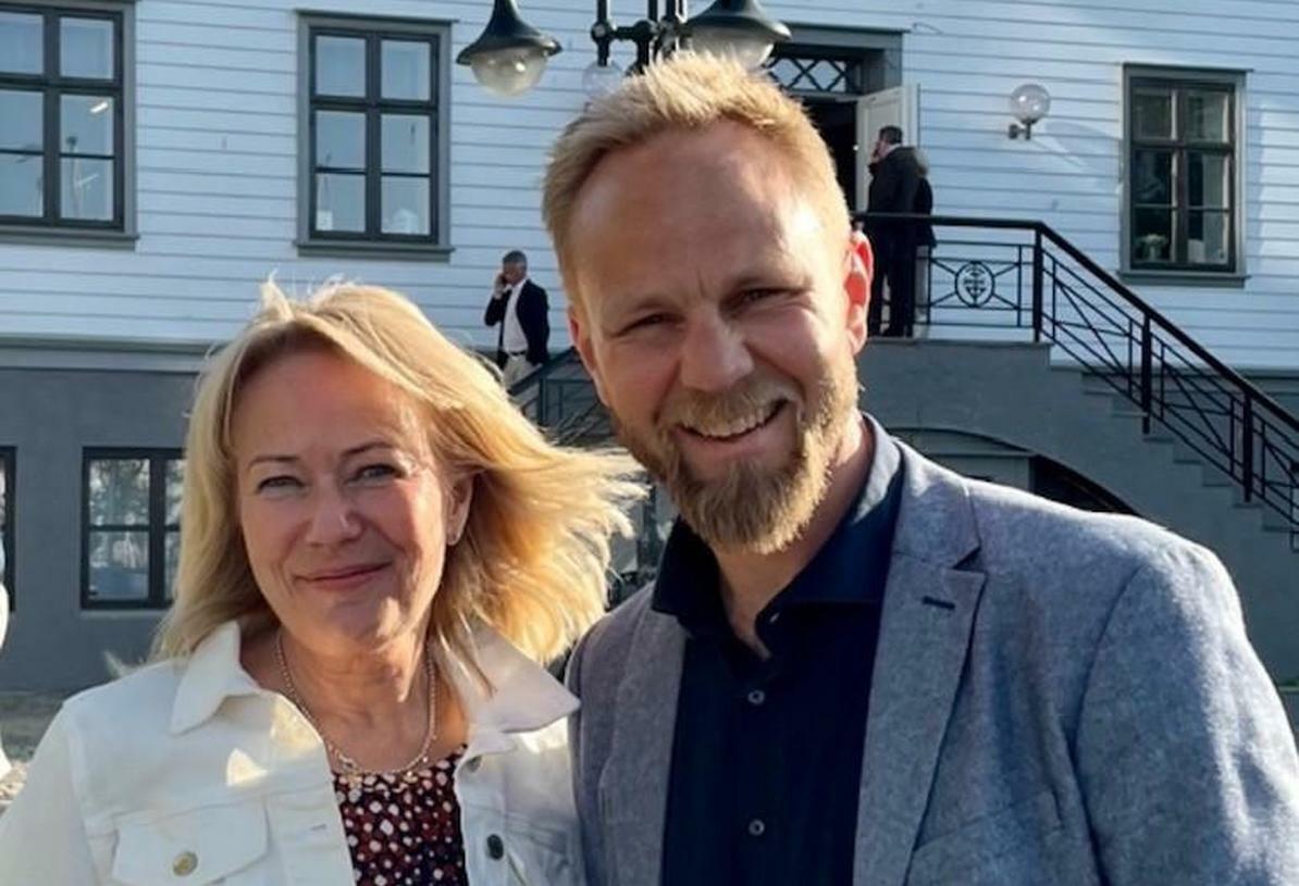 Bild av Mette och Gunnar